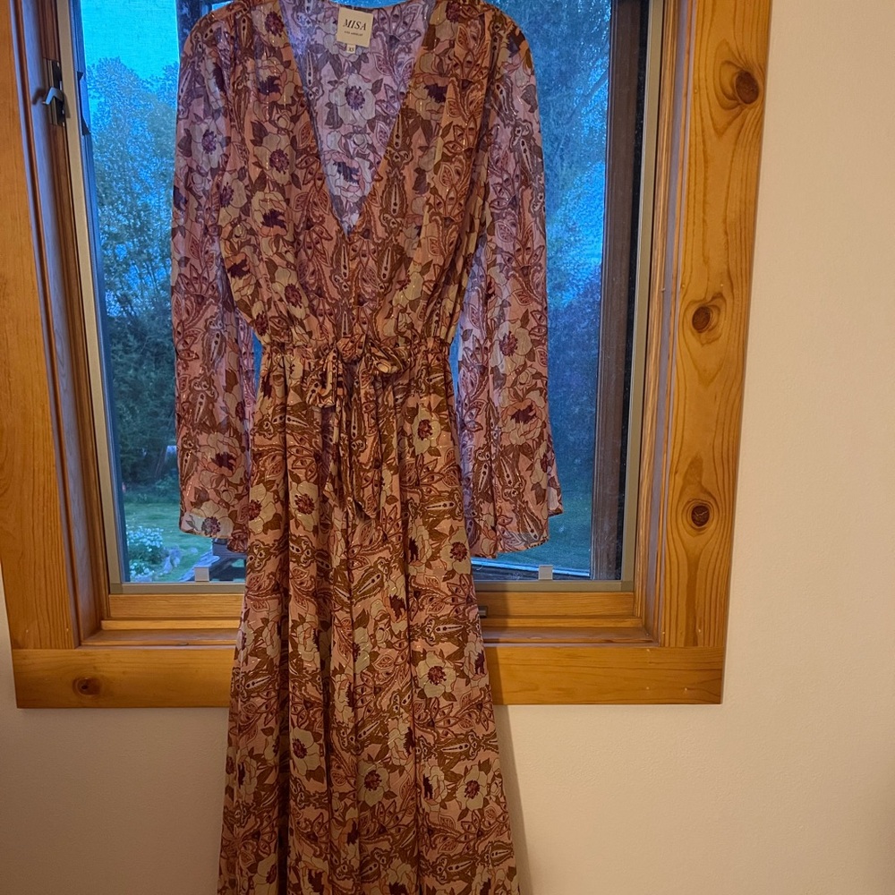 MISA los angeles gia maxi dress